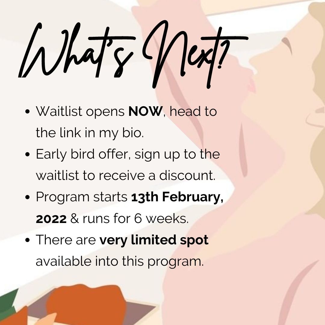 Organise YOUR life Program