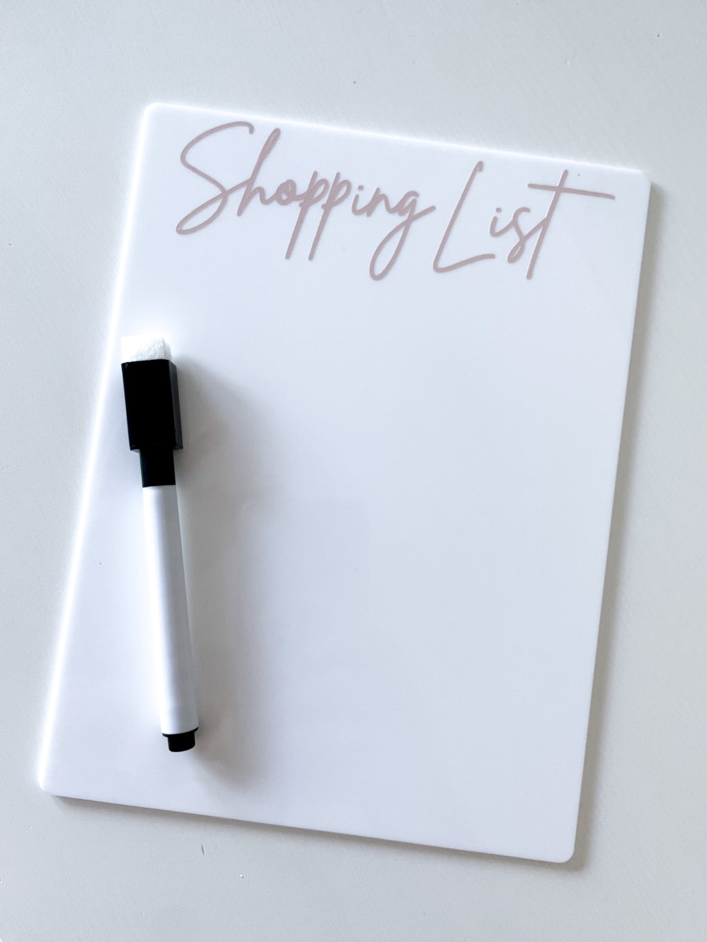 SHOPPING LIST